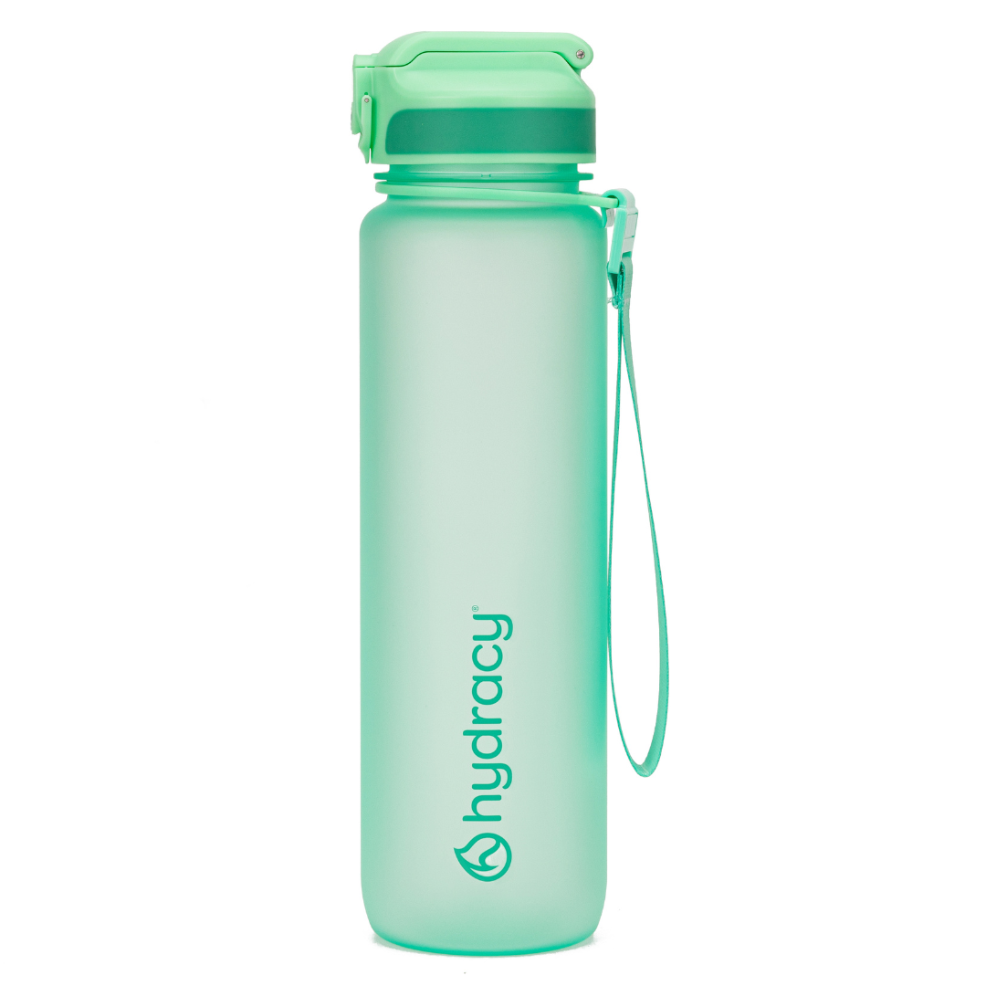 rennrad trinkflasche 1l 1 L Sportflasche mit Zeitmarkierung und Trinkhalm – Hydracy DE