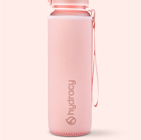 GOX Sport-Wasserflasche 900 Ml – Mit Trink-Erinnerung, BPA-frei, Auslaufsicher, Tritan, Gelbgrün
